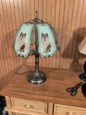 Wolf & Eagle 3-Way Touch Lamp Made By OK Lighting -Used Very Good Condition