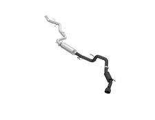 MBRP Fits 2024 Toyota Tacoma 2.4L (Excl Leaf Spring) 3in Cat-Back Single Exit Bl