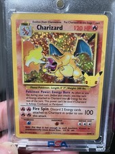 Pokemon Charizard 2021 #4/102 Celebrazioni 25° Anniversario PSA 10 Contender