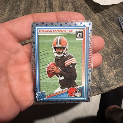 2025 Panini Donruss Optic Rated Rookie Stars Prizm Shedeur Sanders #203 Browns