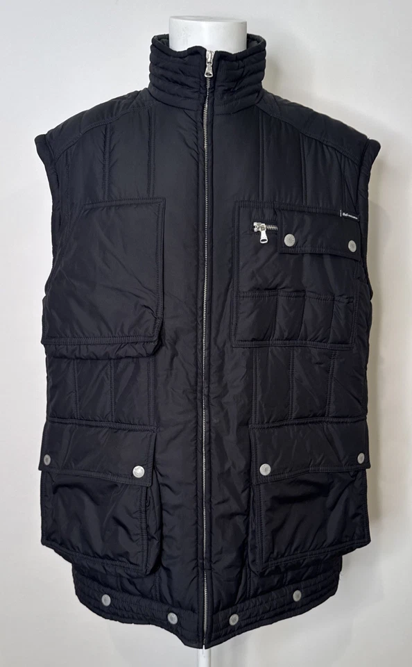 DOLCE & GABBANA Men's Convertible Vest Jacket Black SZ XL - Image 2 of 4