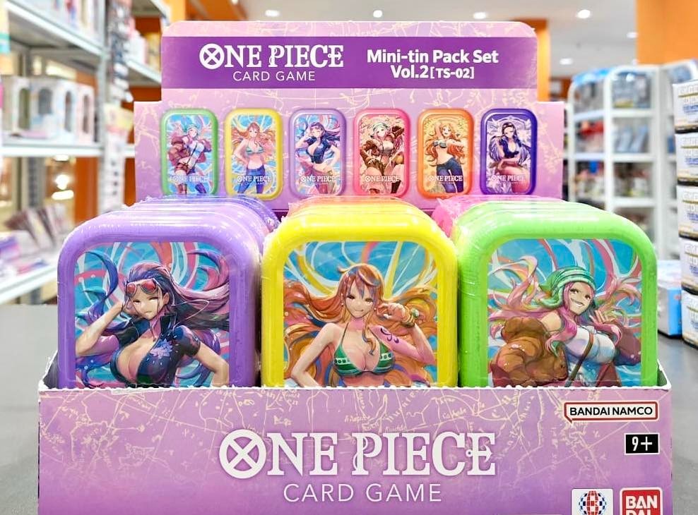 1 Box of One Piece Card Game Mini-tin Pack Set Vol.2 Asian Limited