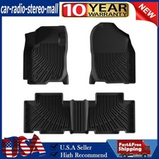 3pcsset All-weather Automotive Tpe Car Floor Mats For 2007-2012 Toyota Rav4