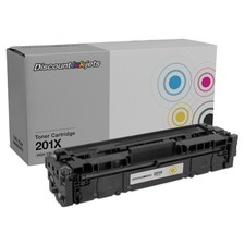 Compatible Toner Cartridge Replacement for HP 201X CF402X HY Yellow 