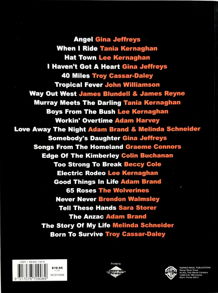 The Best Of Australian Country Music - 2003 Songbook PVG - 23 Songs - Image 2 of 2