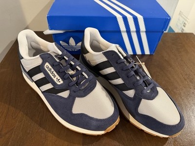 NEW Adidas Trezoid 2 Grey Core Black Trace Blue Men's Sneaker Size 8.5
