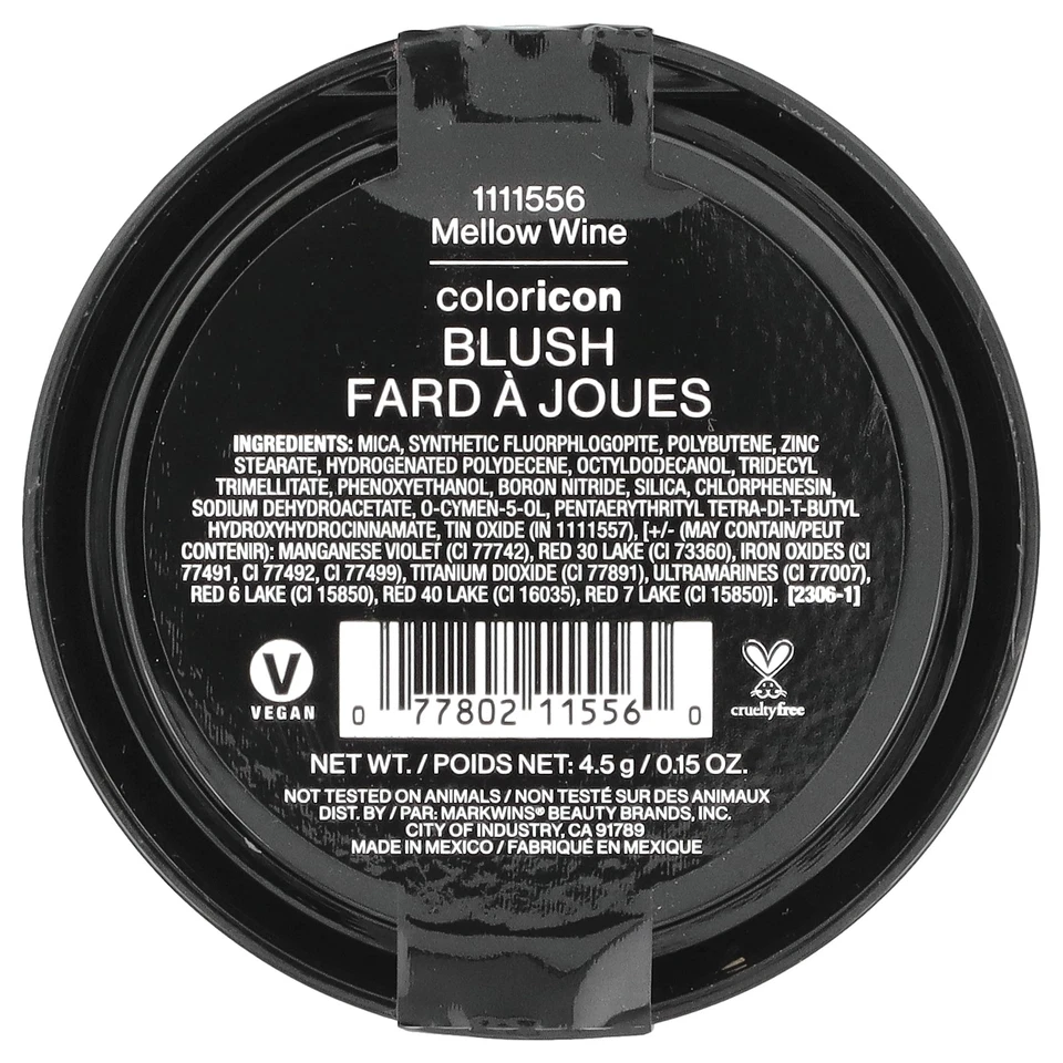 Color Icon, Blush, 111556 Mellow Wine, 0.15 oz (4.5 g) - Image 2 of 4