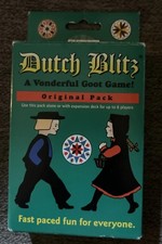 Dutch Blitz Family Card Game 'A Vonderful Goot Game ' New Damaged Box
