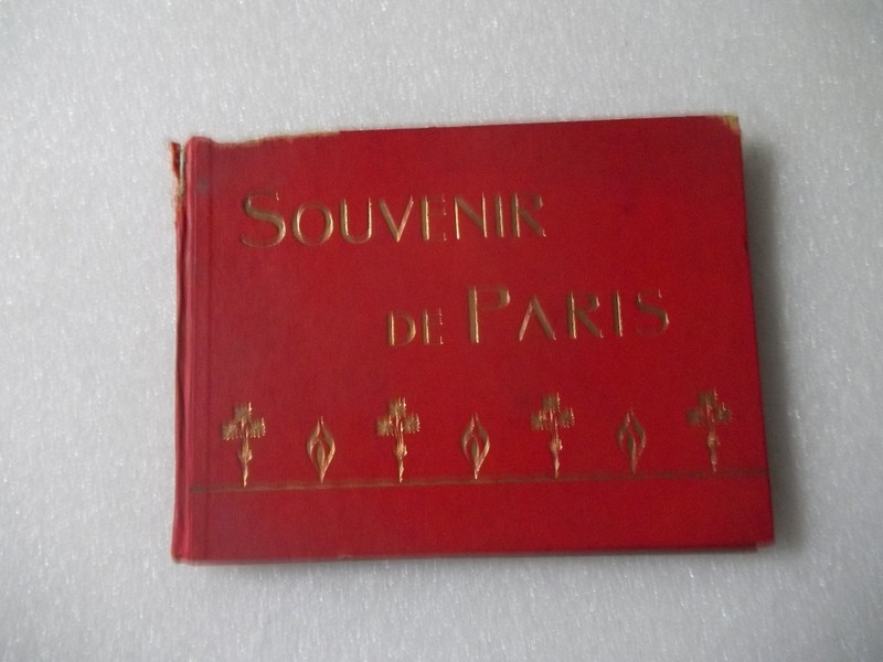 SOUVENIR DE PARIS-46 PICTURES.NO CARS ALL HORSE-DRAWN VEHICLES
