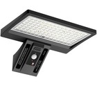 Solar Wall Light Outdoor, 1050Lm IP65 Waterproof Type 2 Optical Lens 104 LED ...