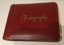 1950's Baseball Auto Book 100 Auto's Brooks Robinson, Al Kaline, Dick Williams