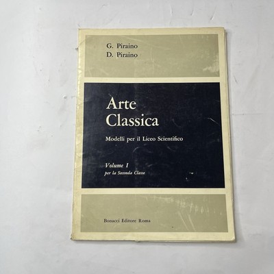 G Piraino D Piraino Arte Classica Vol 1 und Bonacci