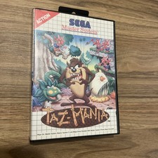 SEGA MASTER SYSTEM - TAZ MANIA / TAZ IN VERY GOOD CONDITION 