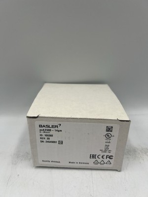 New NOS Basler acA2500-14gm C-Mount 105392 Video Camera