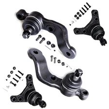 SCITOO 4pcs Front Suspension Kit Lower Upper Ball Joints Kit Fit 1995-2004 Fo...