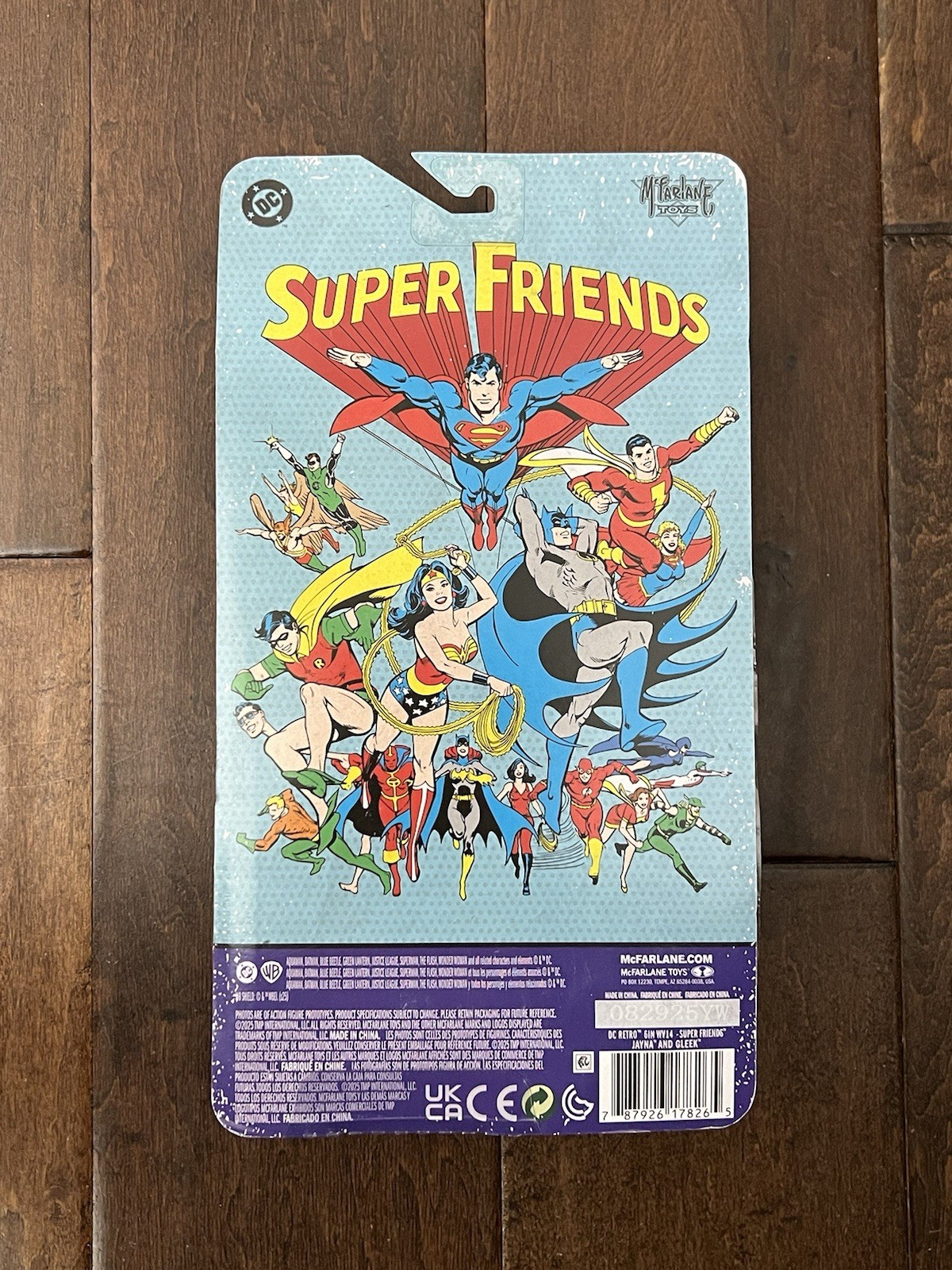 McFarlane DC Retro Jayna & Gleek Super Friends Red Platinum Edition New IN HAND