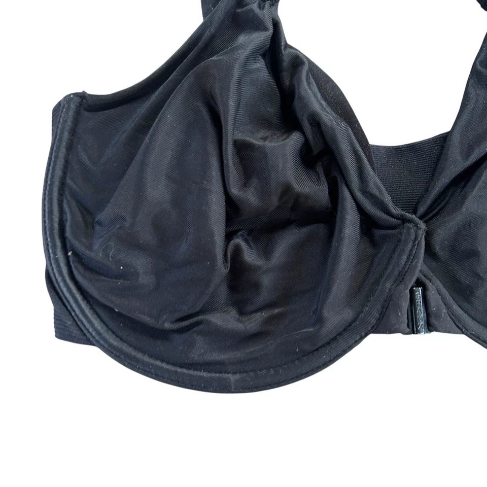 Sujetador SPANX Bra-lleluyah de Sara Negro Negro Frontal a Presión Talla 34DD Foto 3 de 4