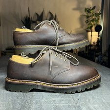 Vintage Dr Martens 1561/59 Brown Leather Oxford UK 12 US 13 Made England