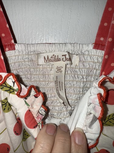 Matilda Jane Size 16 Cherry Glory Top And Matching Shorts Summer 2024 - Picture 3 of 6