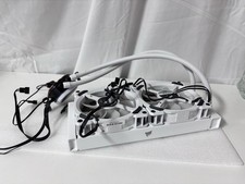 Corsair Hydro Series H100i RGB Platinum SE 240mm RGB Liquid CPU Cooler - White