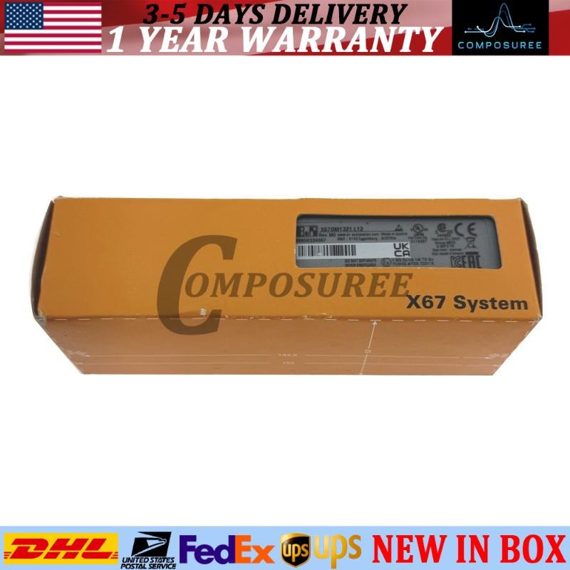 B&R Automation X67 Digital Mixed Module - X67DM1321.L12 - NEW-