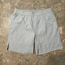 Ten Thousand Shorts Mens Medium The Tactical Short 7” Grey Running Lined Gym