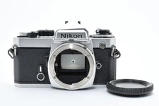 [MINT] Meter works!! Nikon FE Silver 35mm SLR Film Camera Body From JAPAN