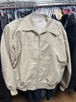 VTG H Bar C California Ranchwear Western Jacket Men s L  USA Made