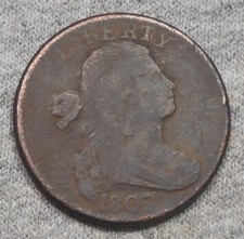 Gros centime buste drapé 1807