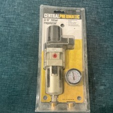 Central Pneumatic Filter Regulator 38 In Port Diameter 145 Psi Mpn 68232