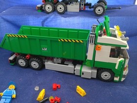 Lego 2007 City Construction Heavy Hauler 7998 No Box/Manual 99% Complete