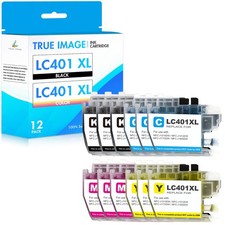 Ink Cartridges fit for LC401 Brother MFC-J1010DW MFC-J1012DW MFC-J1170DW Printer