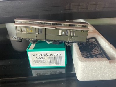 Sachsenmodelle H0 14220.1 Post/Gepäckwagen PwPosti-34 der DRG   NEU + OVP