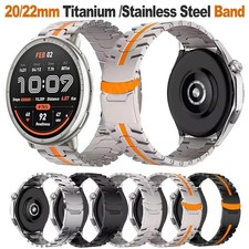 Metal Luxury Strap For Samsung Galaxy 7 FE 6 4 5 3 44/40/41/45mm Titanium Band