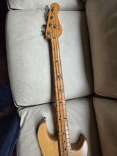 G&L Vintage Bass Guitar 4 String Natural Fini...