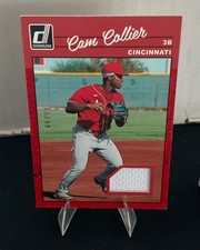 2023 Panini Donruss - Retro 1990 Materials Cam Collier #90M-CO Red /99 (MEM, RC)