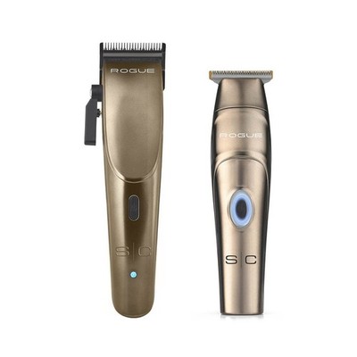 Cordless Clipper Trimmer Combo 9V Magnetic Motor Matte Gunmetal SC201N Rogue
