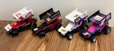 NEW Design 2026 Pull Back Sprint Car Series 6 (#1, #2, #7, & #57) set of 4