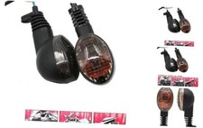 Motorcycle Turn Signals For KAWASAKI EX250R NINJA 250R KLX250S Smoke Shell
