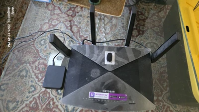 NETGEAR Nighthawk X10 R9000 AD7200 Dual-Band Router 6-Port Black - Image 1 of 4
