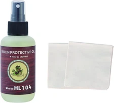 Violin Cleaner Care 4.2 Oz Multifunction Cleaning Polish Rosin Remover 3 in 1