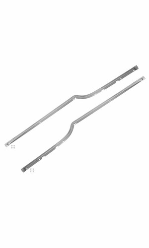 XM FORD FALCON XP COUPE DOOR TRIM UPPER CHROME STAINLESS TRIMS PAIR US 1963 1962 - Bild 4 von 10