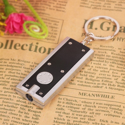 US-LED Keychain Light Ultra Bright Flashlight Keyring Camping Mini Pocket Torch - Picture 9 of 15