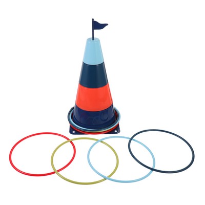 6 Sätze Ring Toss Game Toy Ring Toss Circle Set Stack Up Nist Tower Toy