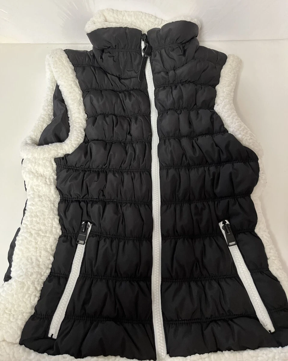 Calvin klein performance sales sherpa trim puffer vest