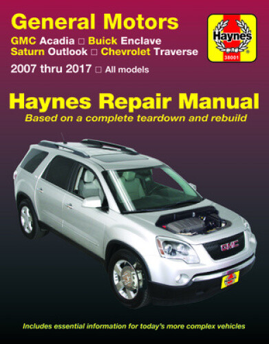 Thumbnail - Gmc Arcadia 2007-2016, Arcadia 2017, Buick Enclave 2008-2017, Saturn