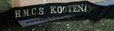 Cap Tally H.M.C.S. Kootenay