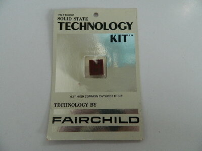 New 1970's Fairchild SST Kit PN FTK0001 0.5  High Common Anode Digit