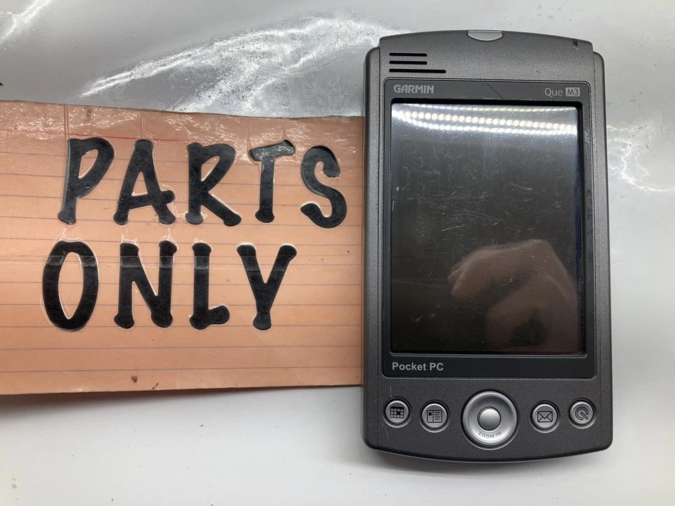 OEM Garmin iQue M3 Handheld GPS PDA No Stylus For Parts Untested - Image 2 of 4
