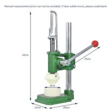 Manual Type Popular Egg Tart Making Machine Cast Iron Metal Egg Tart Skin Maker.